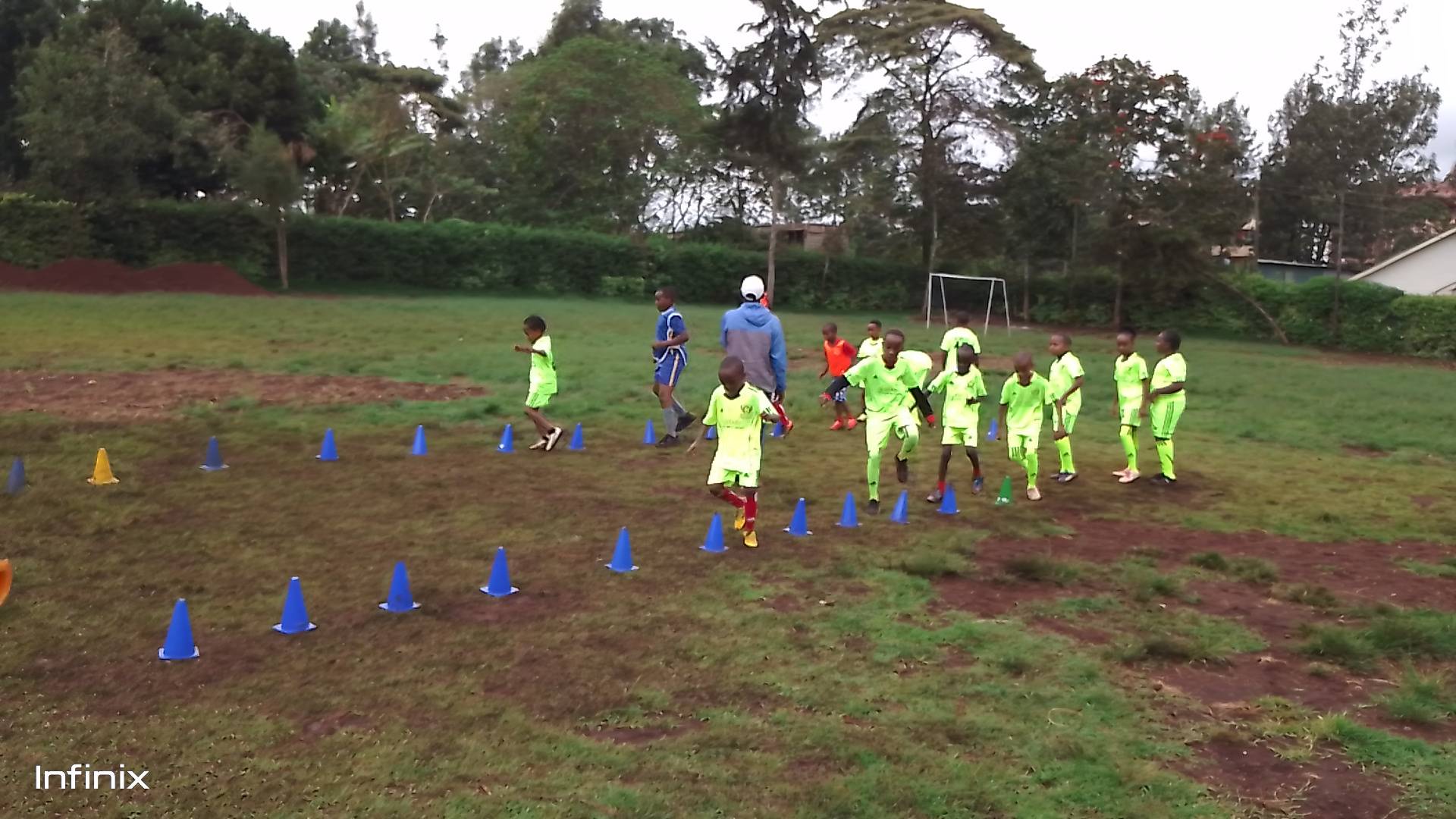 Soccer training session 2 at Ustadi